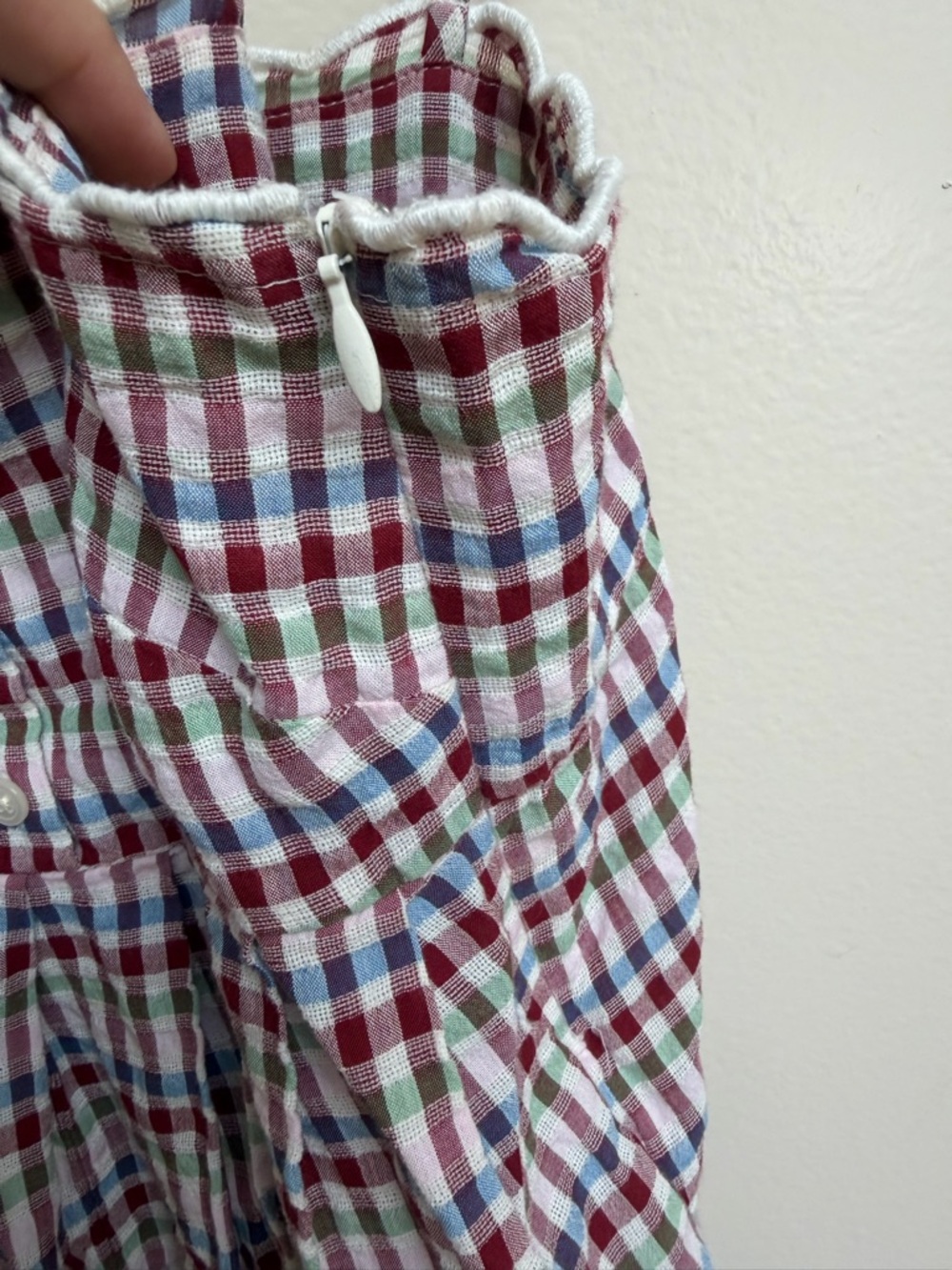 Madewell Gingham Sundress with Spaghetti Straps - Picture 5 of 12